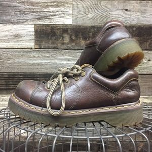 Dr. Martens size 6 brown leather shoes
